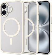 Coque Cazy pour iPhone 17 - Compatible MagSafe - Coque arrière de qualité militaire - Ivoire