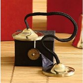 Cymbales tibétaines dans un coffret cadeau