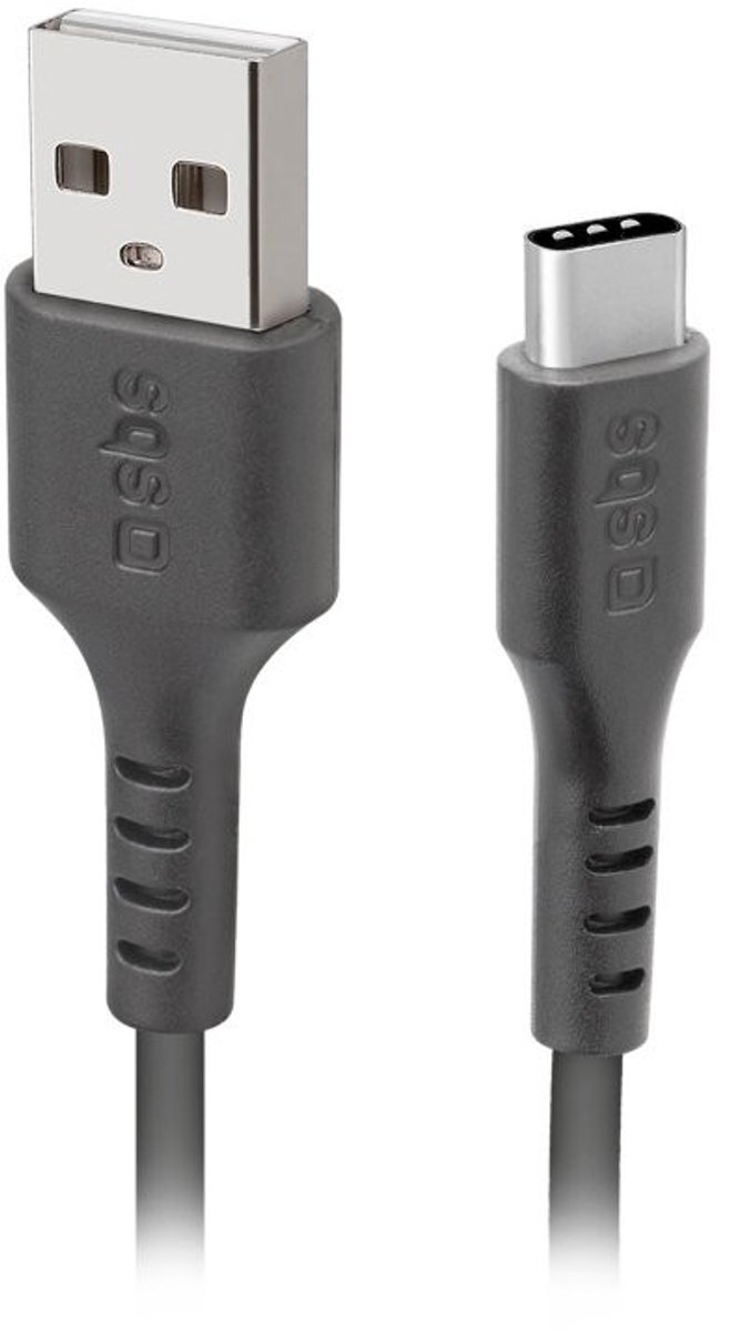 SBS Mobile USB3.0 A naar USB3.0 Type-C Kabel 1.5 Meter Zwart