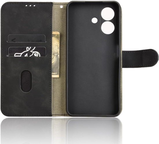iPhone 16 Pro Stijlvol Glitter Portemonnee Hoesje
