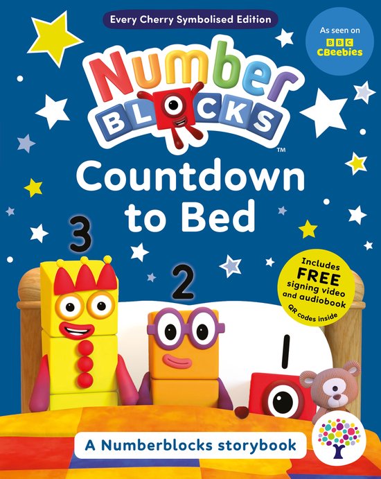 Numberblocks Countdown to Bed: A Symbolised Storybook - cover