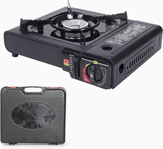 Camping kooktoestel - Kampeer kookstel - Campingland -Portable GAS Stove - Kookbrander - -Gasbranders- kookstel- Draagbaar Gasfornuis - 1-pits