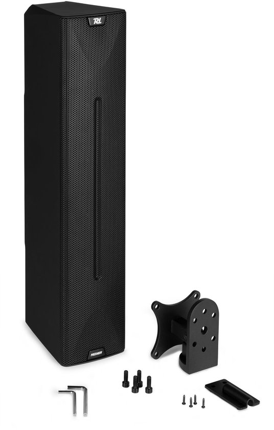 Power Dynamics PDCS403V 100V verticale kolomluidspreker - Outdoor zuil luidspreker - IP44 - Zwart van Merkloos — afbeelding 4