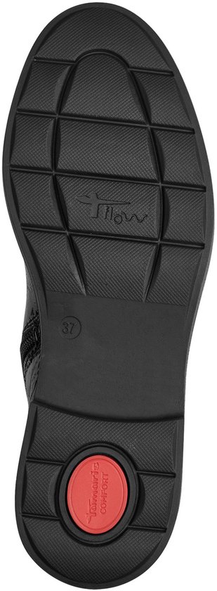 Tamaris Bottes à lacets à lacets Laque noir - Taille 37