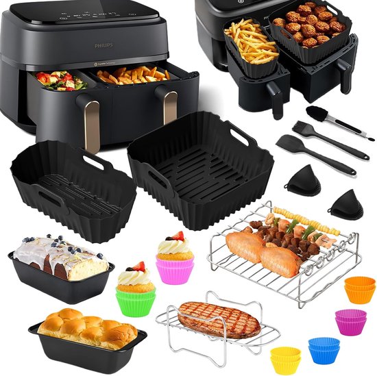 Philips 5000 Series Dual Basket NA552/00 | | Friteuses