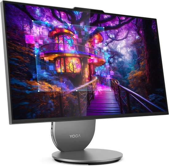 Lenovo Yoga 7 F0G7005ANY – All-in-one PC – 27 Inch 4K – Ryzen 7 – 16 GB RAM – W11 Home – Webcam, luidsprekers