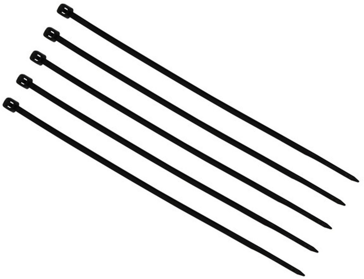 30x kabelbinders 3x120mm zwart