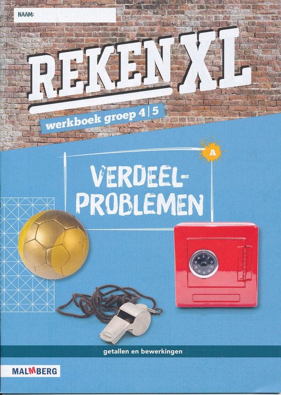 RekenXL Werkboek Verdeel problemen groep 4/5 (per stuk)