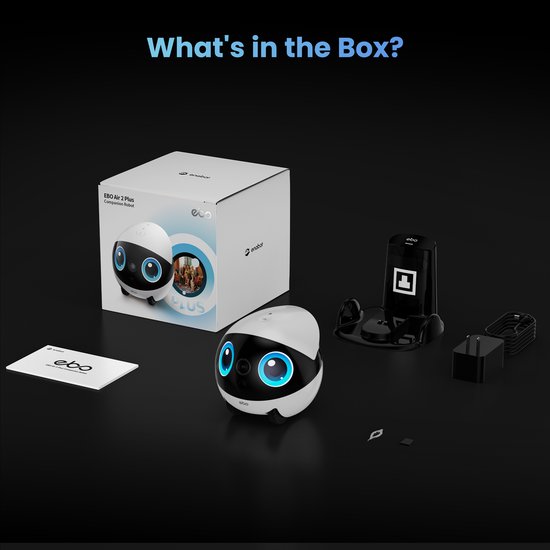 Enabot Air 2 Plus - Intelligente Begeleidingsrobot - 3K HD Camera - Dubbele Communicatie - Grijs — afbeelding 4
