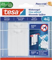tesa Zelfklevende spijkers voor behang en pleister/zelfklevende nagels