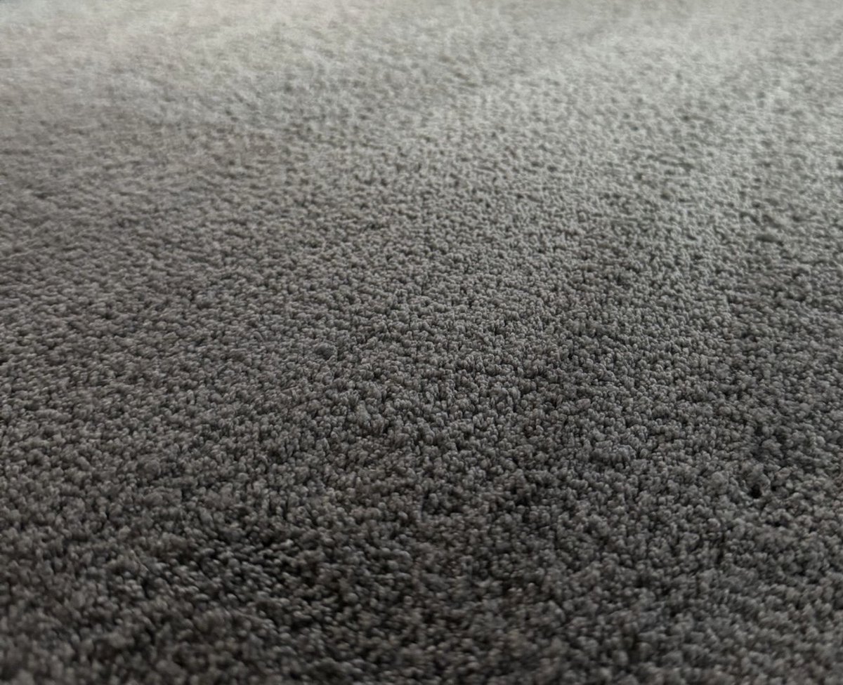 Vloerkleed - Karpet - Tapijt - Grijs - Zacht vloerkleed - Afgewerkt Tapijt - Vloerkleed 140x200 cm - Modern - Tapijt woonkamer - Tapijt salon - Slaapkamer - Eetkamer