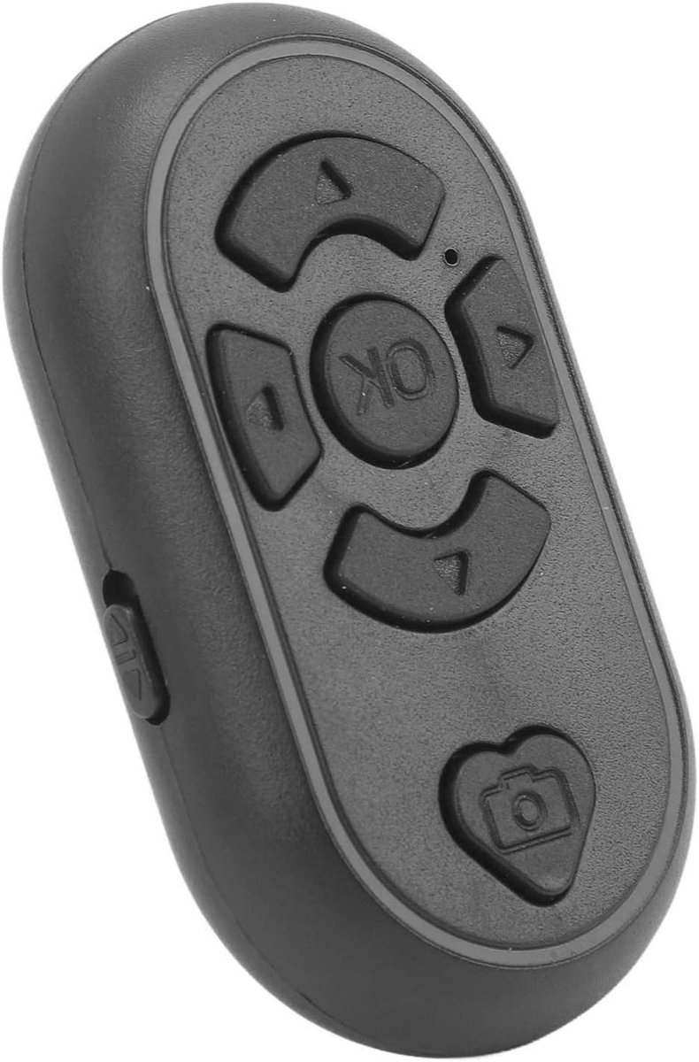 Allecto Plus - Bluetooth Page Turner voor TikTok en Selfies met Camera Bediening. Geschikt voor IOS en Android (Zwart)