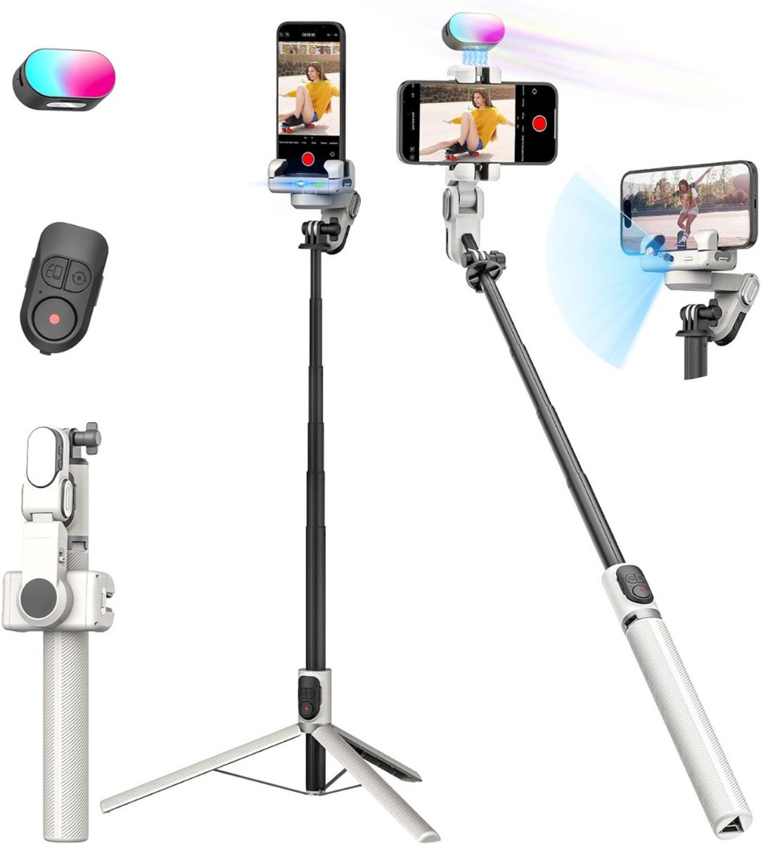 CLGP® Gimbal Smartphone - Selfiestick - Tripod