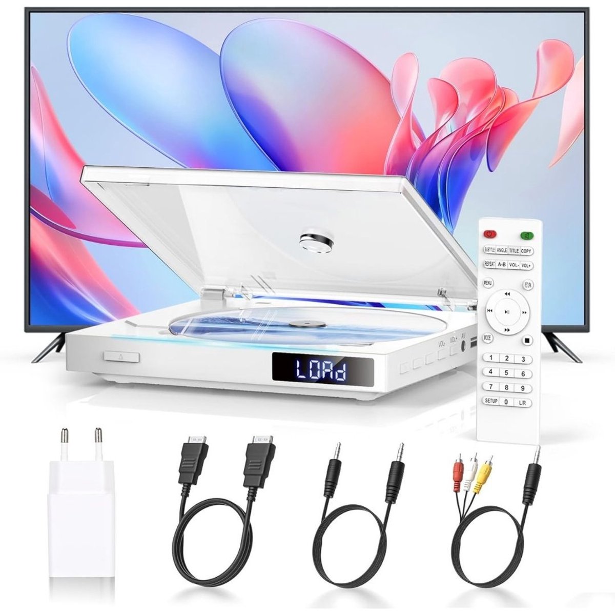 CLGP® DVD Speler met HDMI - Externe DVVD Speler - Zwart