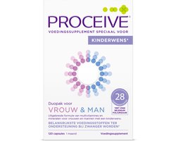 Proceive Kinderwens Duo 60 Capsules