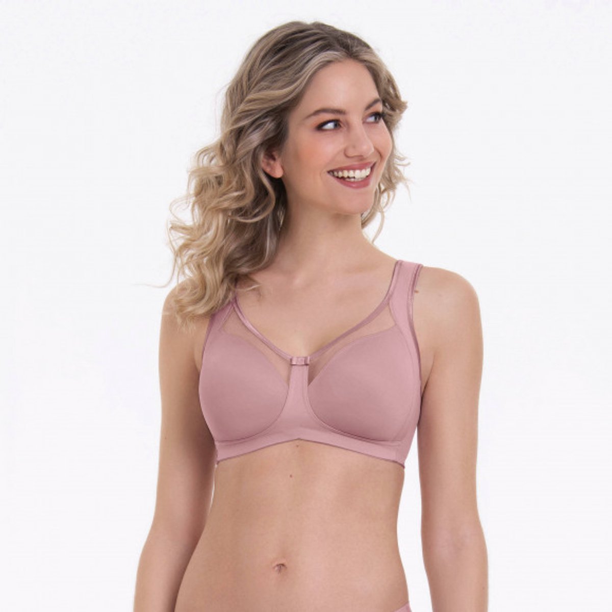Anita Comfort Clara Bh zonder Beugel 5859 Rosewood - maat EU 85C / FR Roze