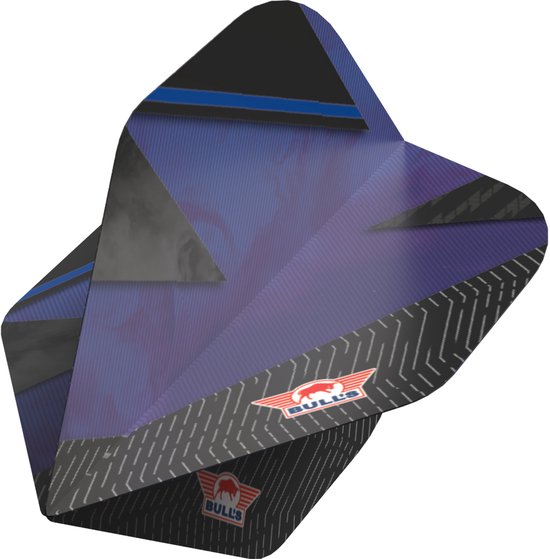 Bull’s Lightning 80% Blue Softtip Darts - 20 gram - Torpedo vorm - Gewichtsverdeling vooruit van Bull's — afbeelding 5