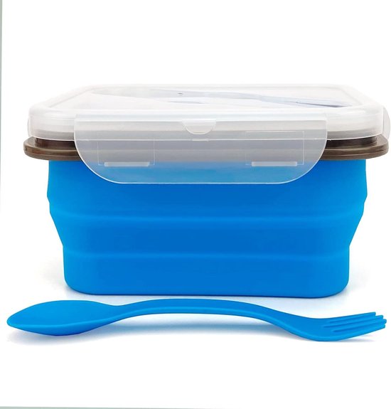 Opvouwbare Silicone Lunchbox van 700ml