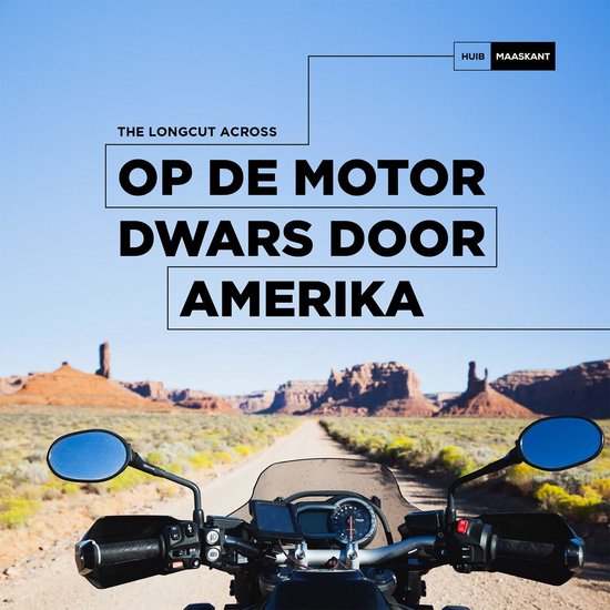 Op de motor dwars door Amerika - cover