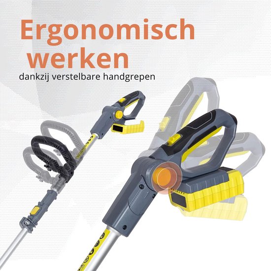 ZRSS® Tuinfrees elektrisch - Grondfrees - Op accu - 20V van ZRSS — afbeelding 5