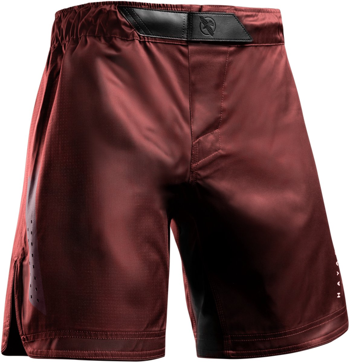 Hayabusa Core Fight Shorts voor heren - Full Length - Donkerrood - Maat XL