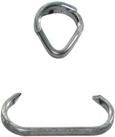 Ringen voor hekwerken, 200 stuks.