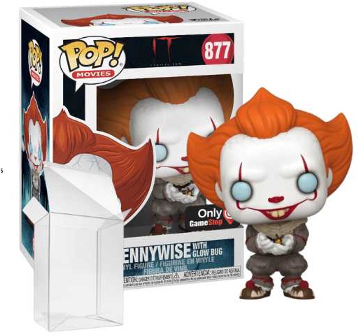 Funko Pop - IT: pennywise with Glow Bug Exclusive