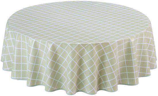 JTZYM 120-260CM Koffie Vierkant/Ronde Pvc Tafelkleed