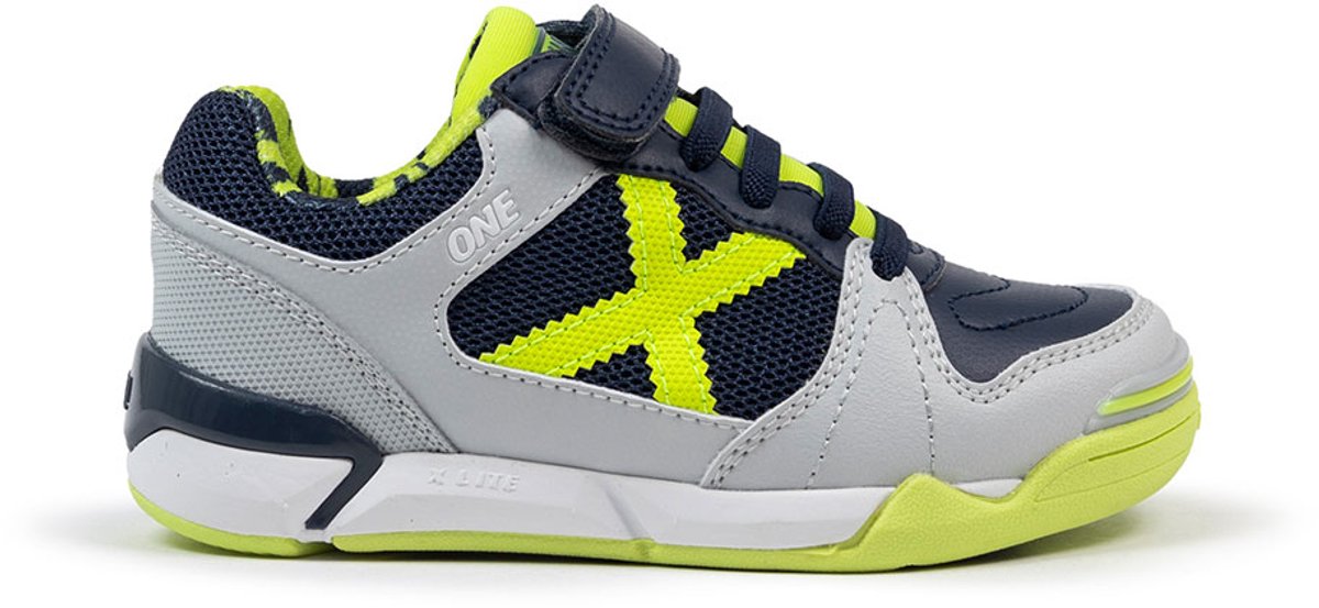 Munich One Velcro 76 Zaalschoenen Grijs EU 31 Jongens,Meisjes