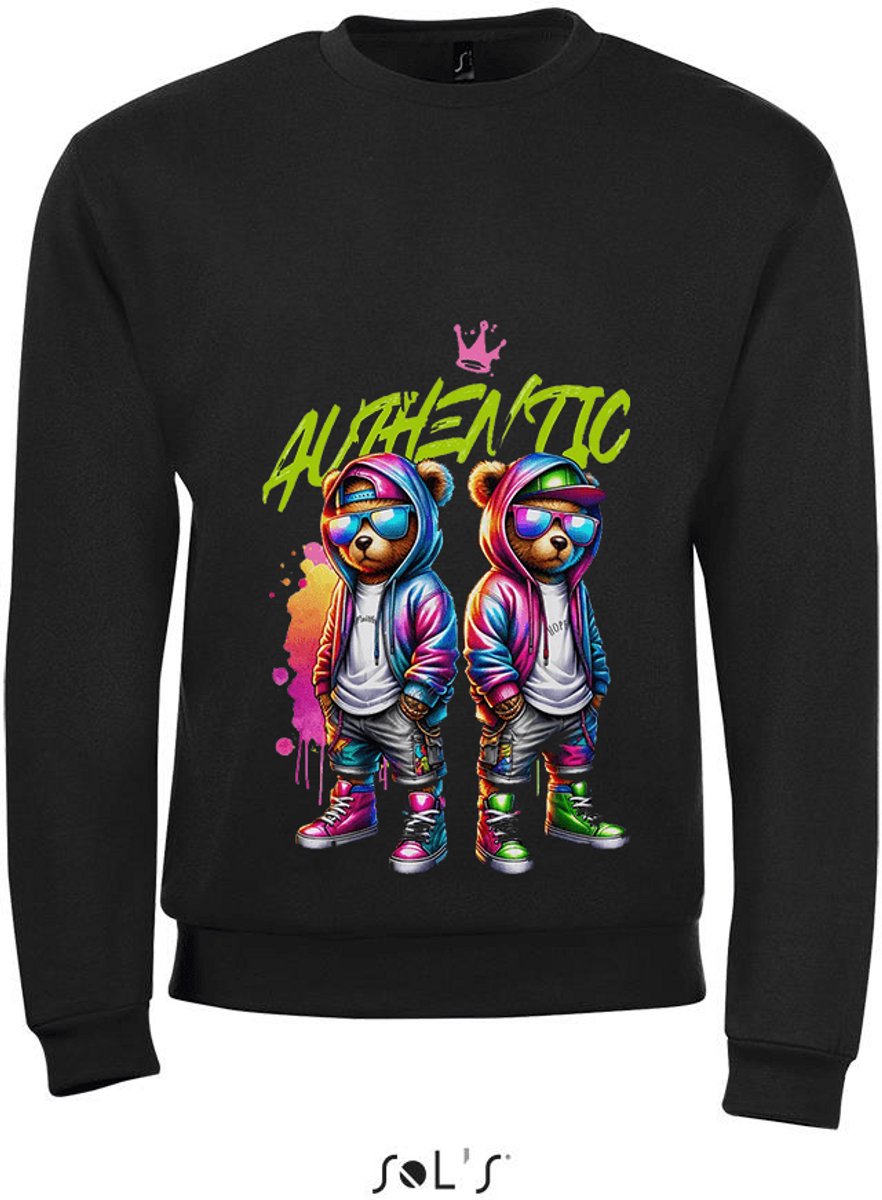 Sweatshirt 2-182 Athletic Twin Bears