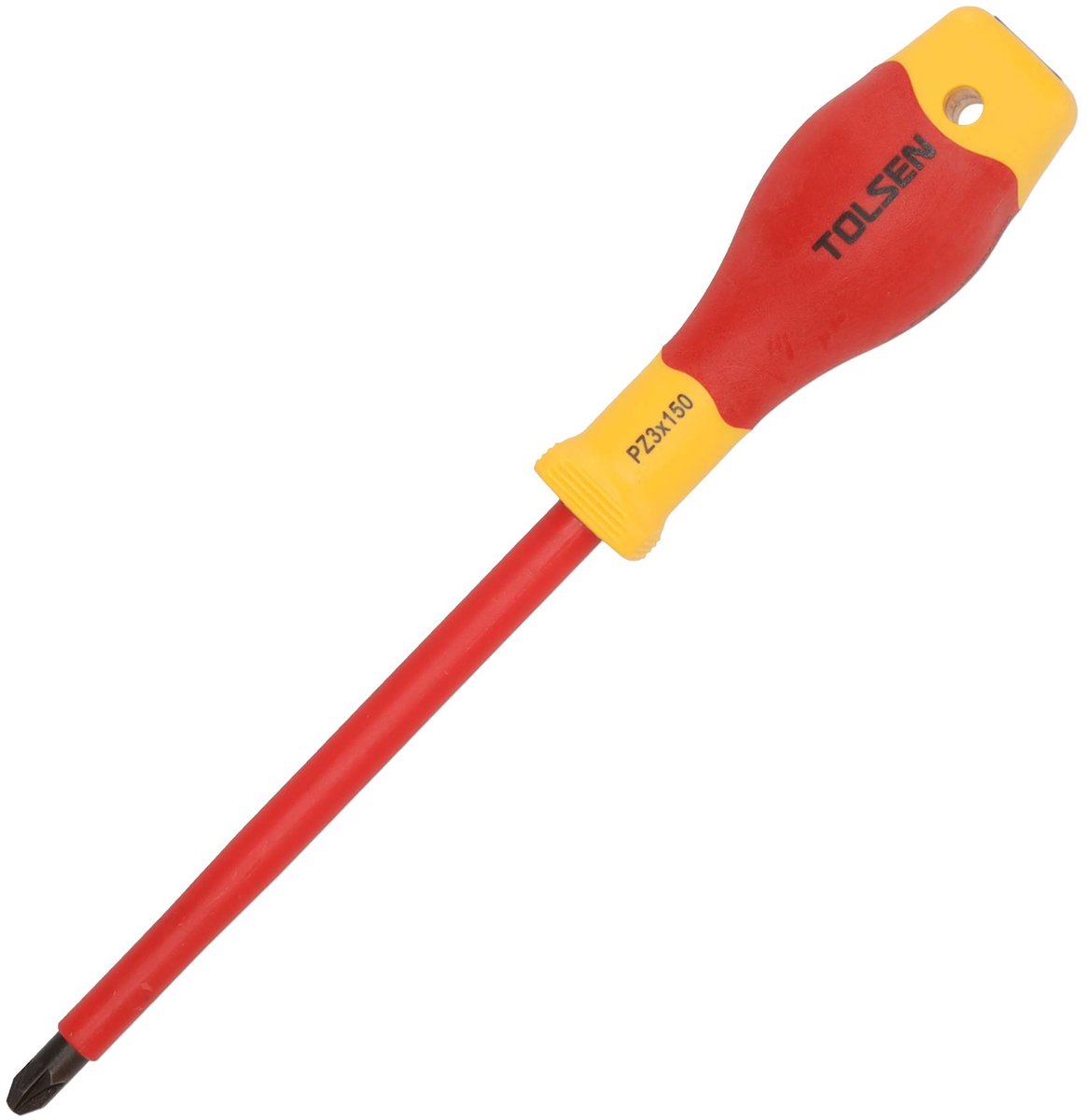 Tolsen Schroevendraaier VDE Premium - Kruiskop Schroevendraaier PZ3 x 150mm