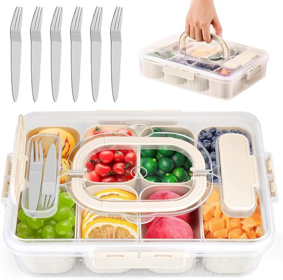 Boîte à goûter Lexium à compartiments - Boîtes à goûter - Boîte à goûter pour Enfants - Boîtes à goûter pour Enfants