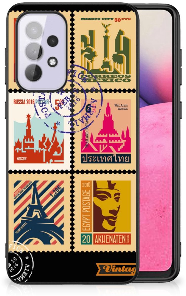 Samsung Galaxy A33 5G TPU Backcover Postzegels