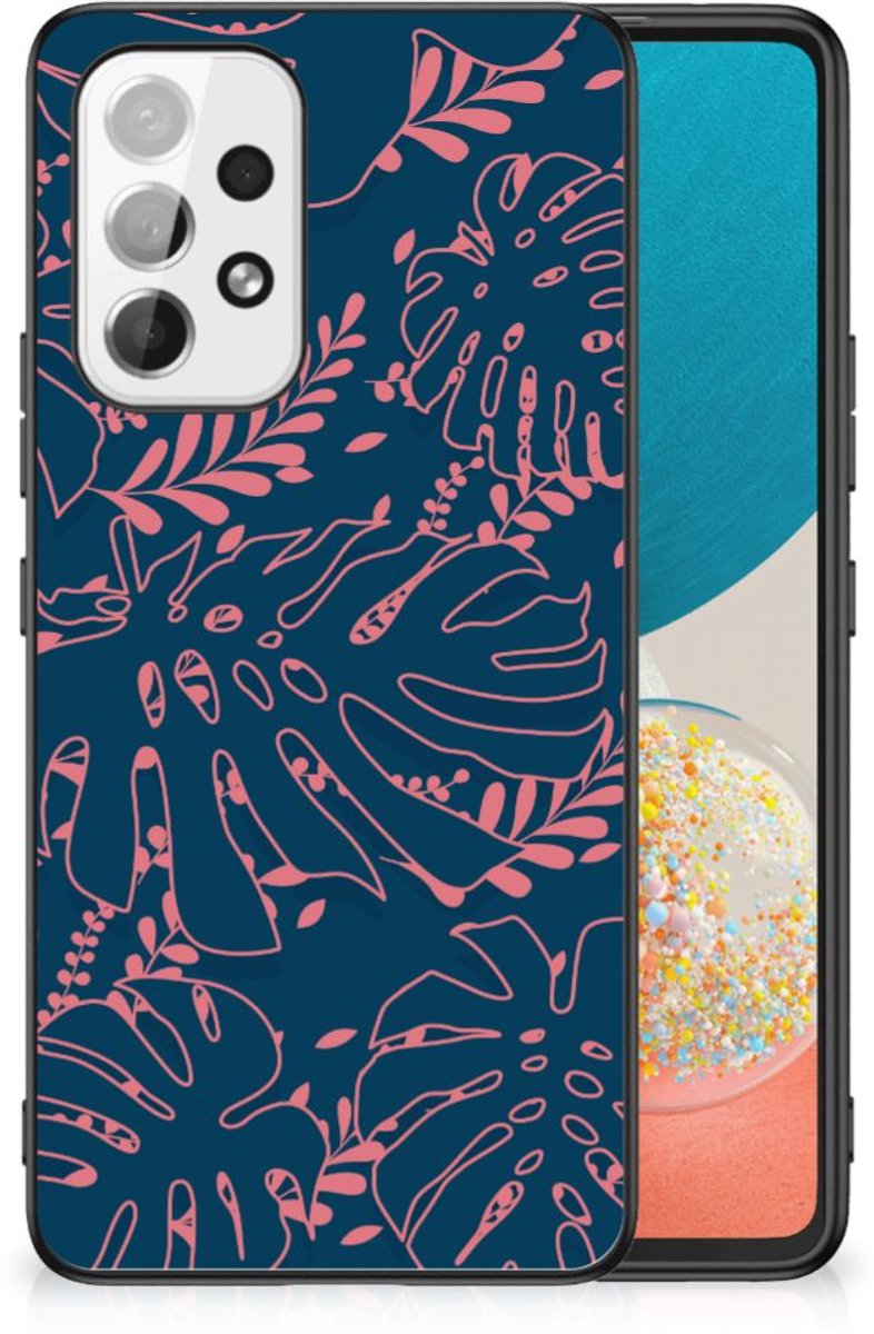Samsung Galaxy A53 Bloemen Hoesje Palm Leaves