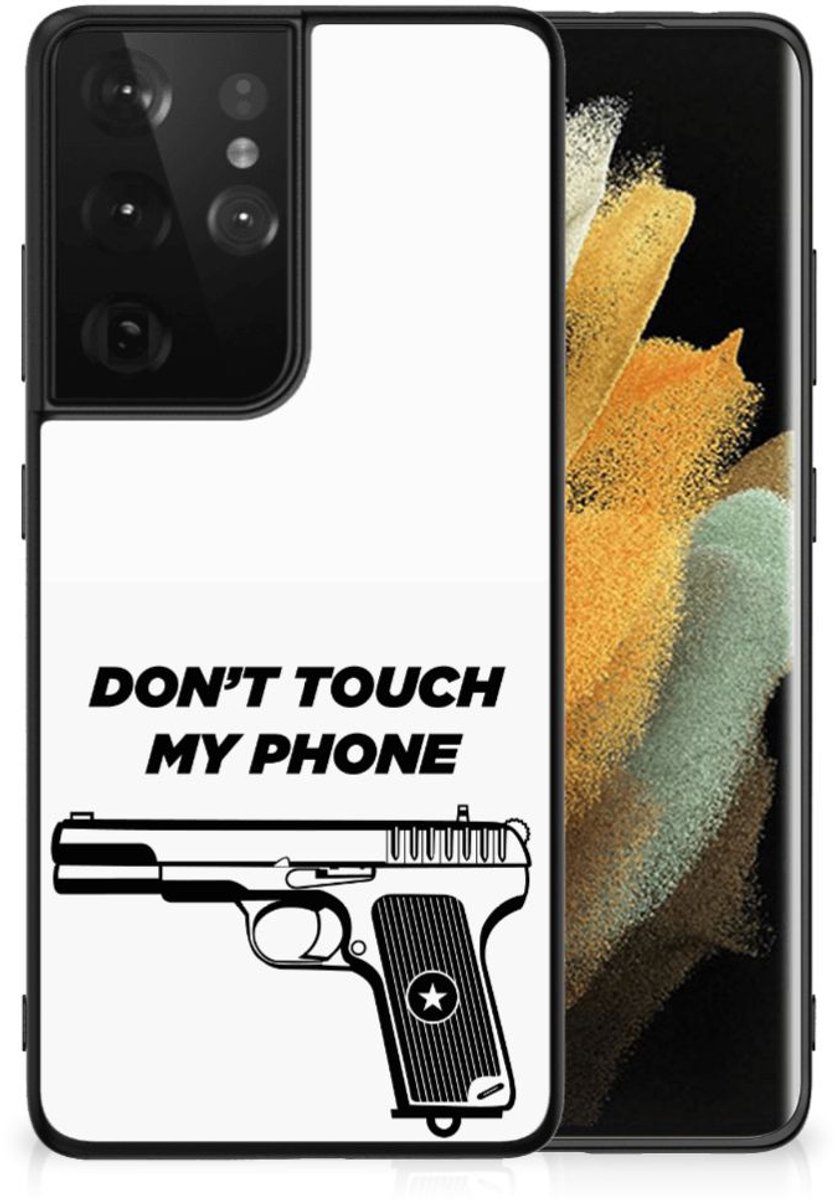 Samsung Galaxy S21 Ultra Telefoon Hoesje Pistol DTMP