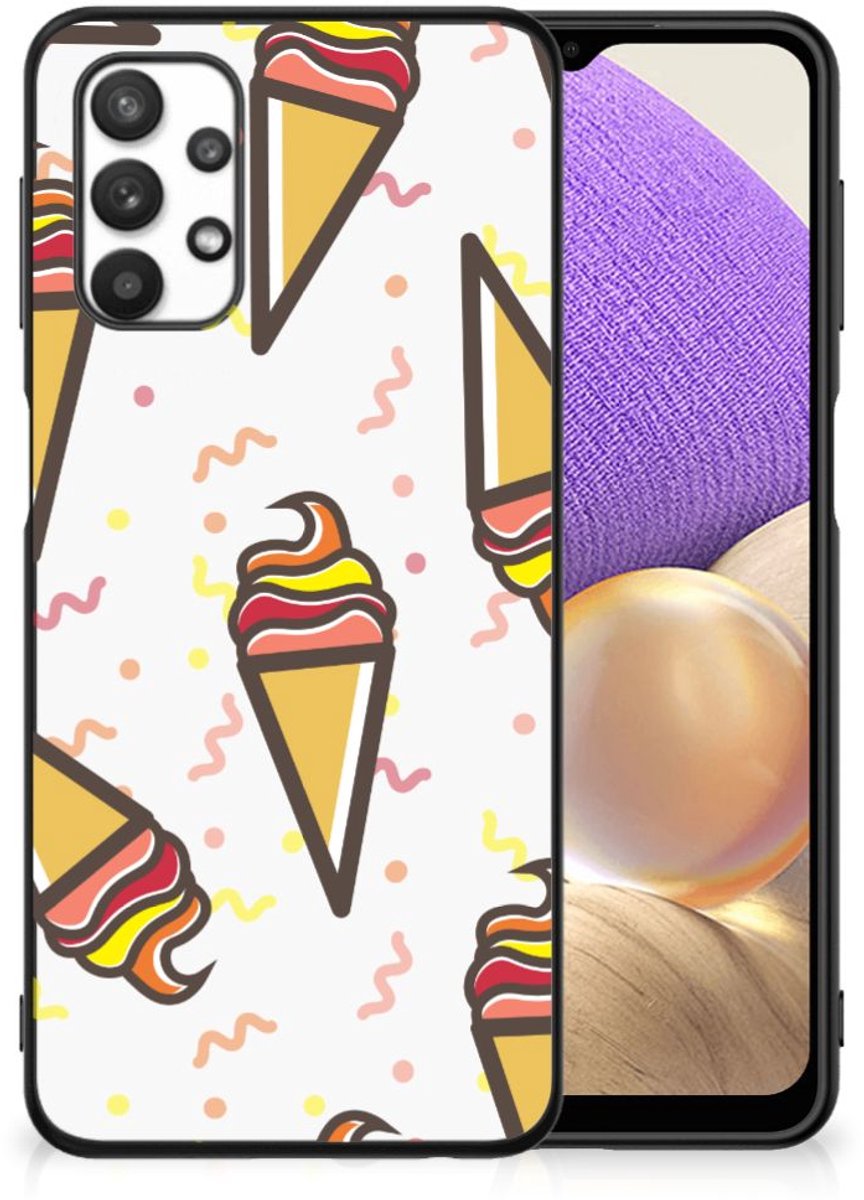 Samsung Galaxy A32 5G Back Cover Hoesje Icecream
