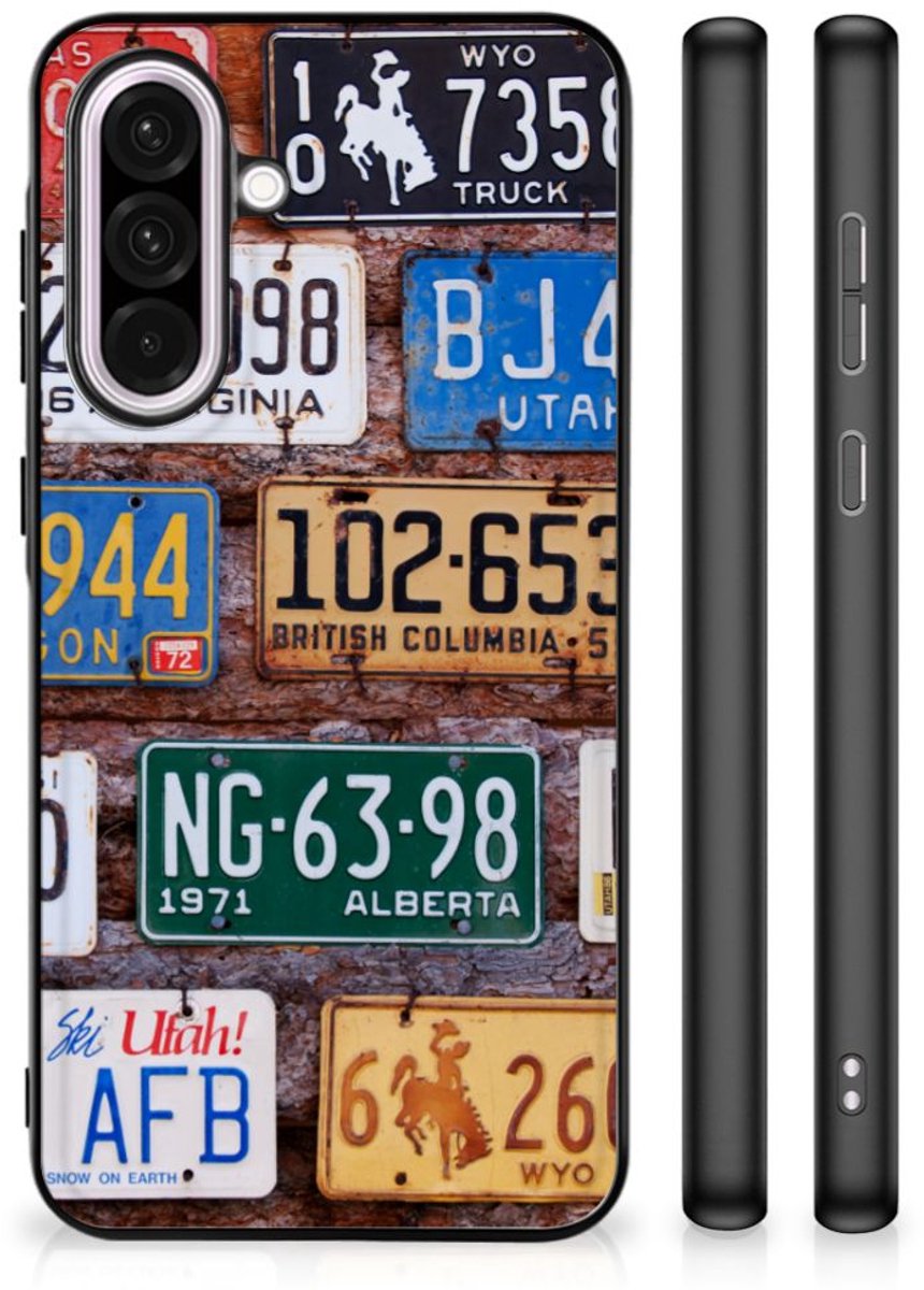 Samsung Galaxy A56 Silicone Back Case Kentekenplaten