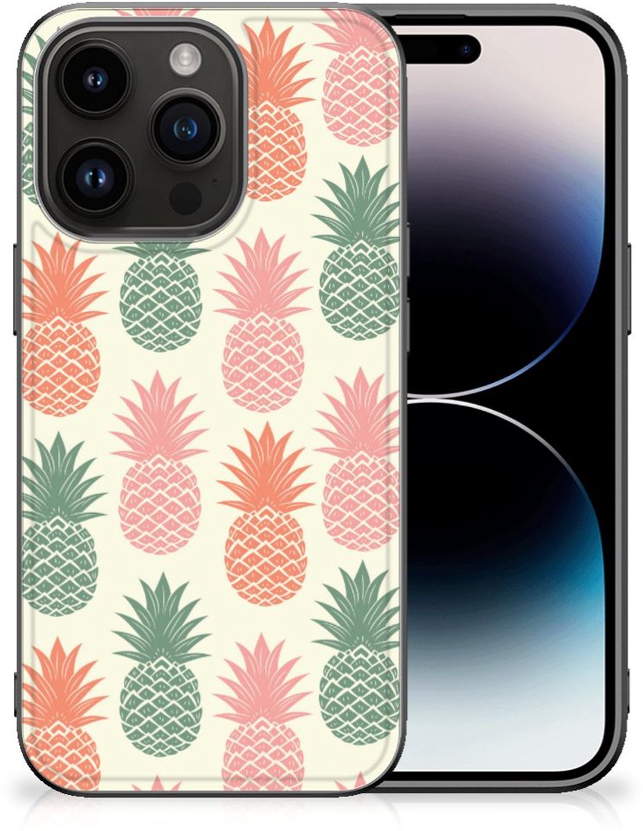 iPhone 15 Pro Back Cover Hoesje Ananas