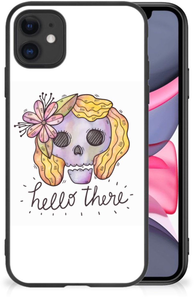 Telefoonhoesje iPhone 11 Boho Skull