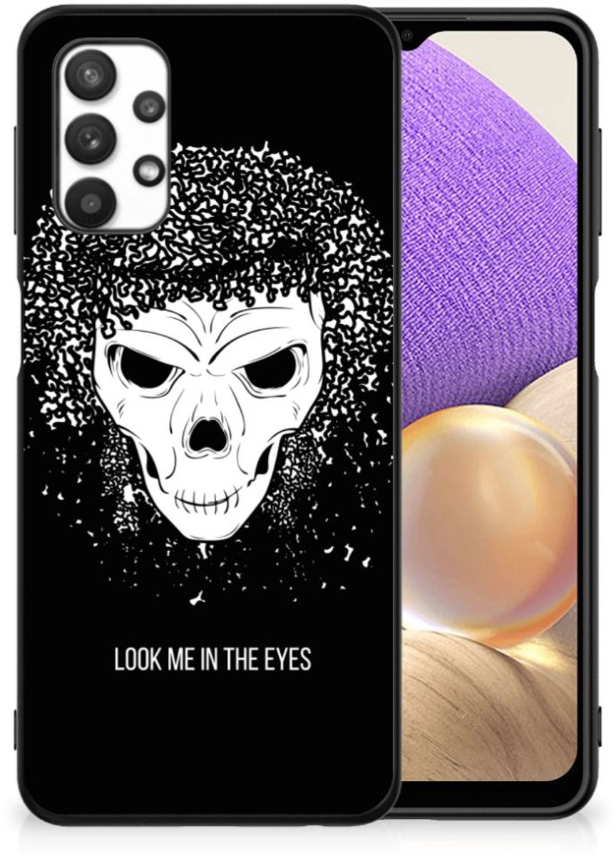 Telefoonhoesje Samsung Galaxy A32 5G Skull Hair
