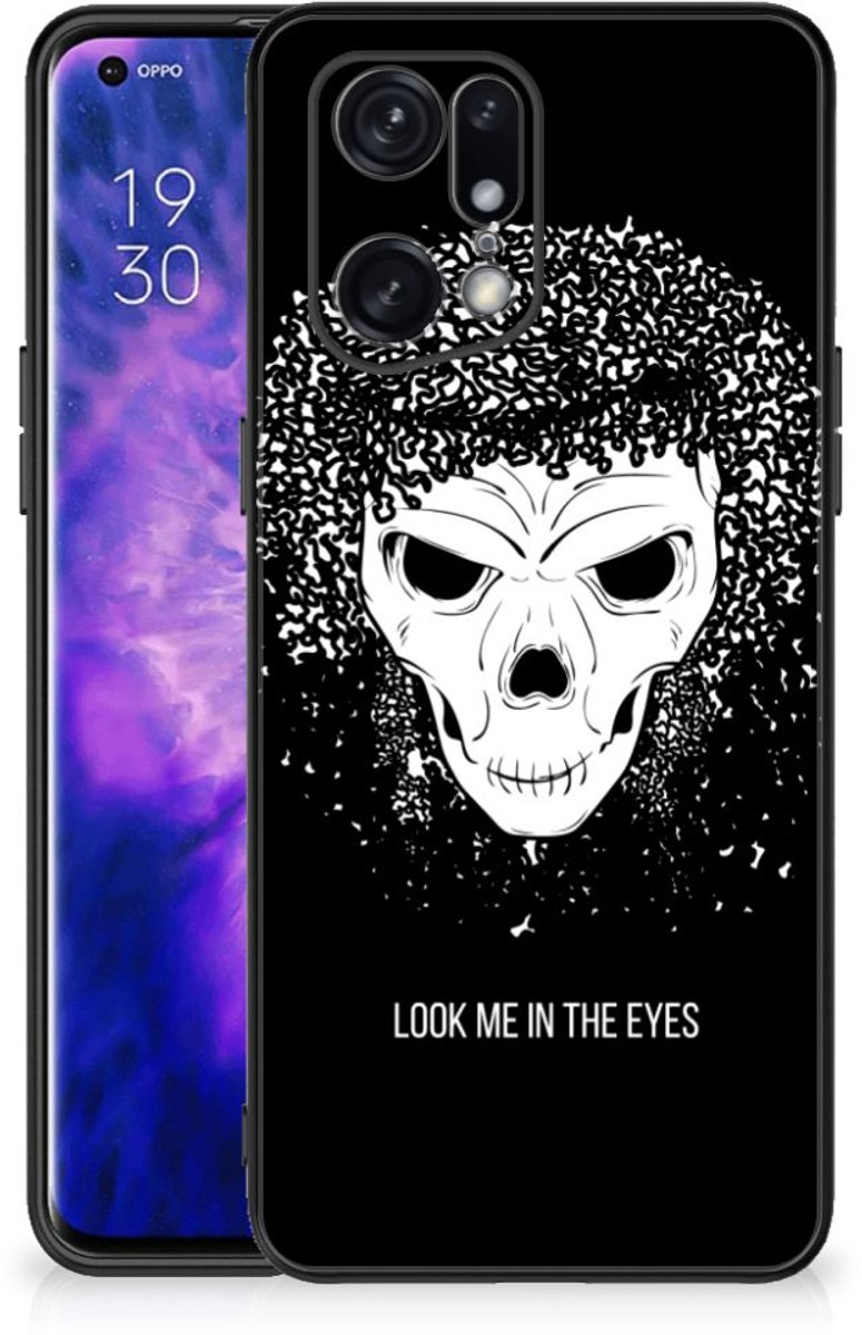 Telefoonhoesje OPPO Find X5 Pro Skull Hair