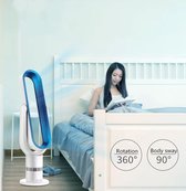 Bol.com Ventilator staand tafelventilator vloerveventilator ventilatoren tafelmodel bladloos Airco torenventilatoren Koelen & Ve... aanbieding