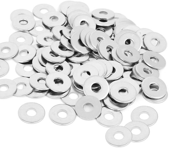 allecto-plus-platte-sluitringen-m5-roestvrij-staal-set-van-150-stuks