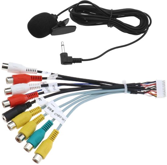 Câble de sortie universel pour autoradio Android,accessoires de voiture