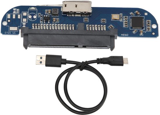 SATA naar USB-kabel, USB 3.0 naar 2,5-inch SATA harde-schijfadapter, ASM1153e-chip, ondersteuning voor hot swap, met LED-indicator, USB naar