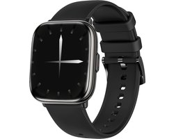Xssive SW9 Smartwatch Gitzwart - HD AMOLED Display - Hartslagmeter - Bloedzuurstofmeter - Bluetooth 5.3 - Waterdicht IP67