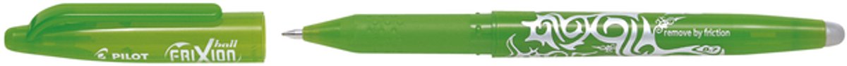 Frixion roller ball pen - Uitgumbaar - 0,7 mm - Licht groen