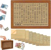 Houten Spaarpot voor Volwassenen en Kinderen - Helpt bij het Ontwikkelen van de Spaargewoonte (€5000)