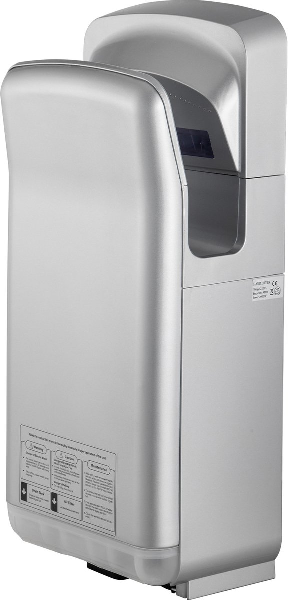 TOLEDO Sèche-mains Automatique Inox Infrarouge Mural 1800w à prix pas