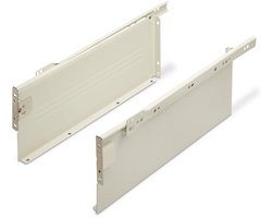 Ladesysteem MetaalBox Ladehoogte: 150 mm / Nominale lengte: 450 mm crème wit Lade Ladesysteem van SO-TECH